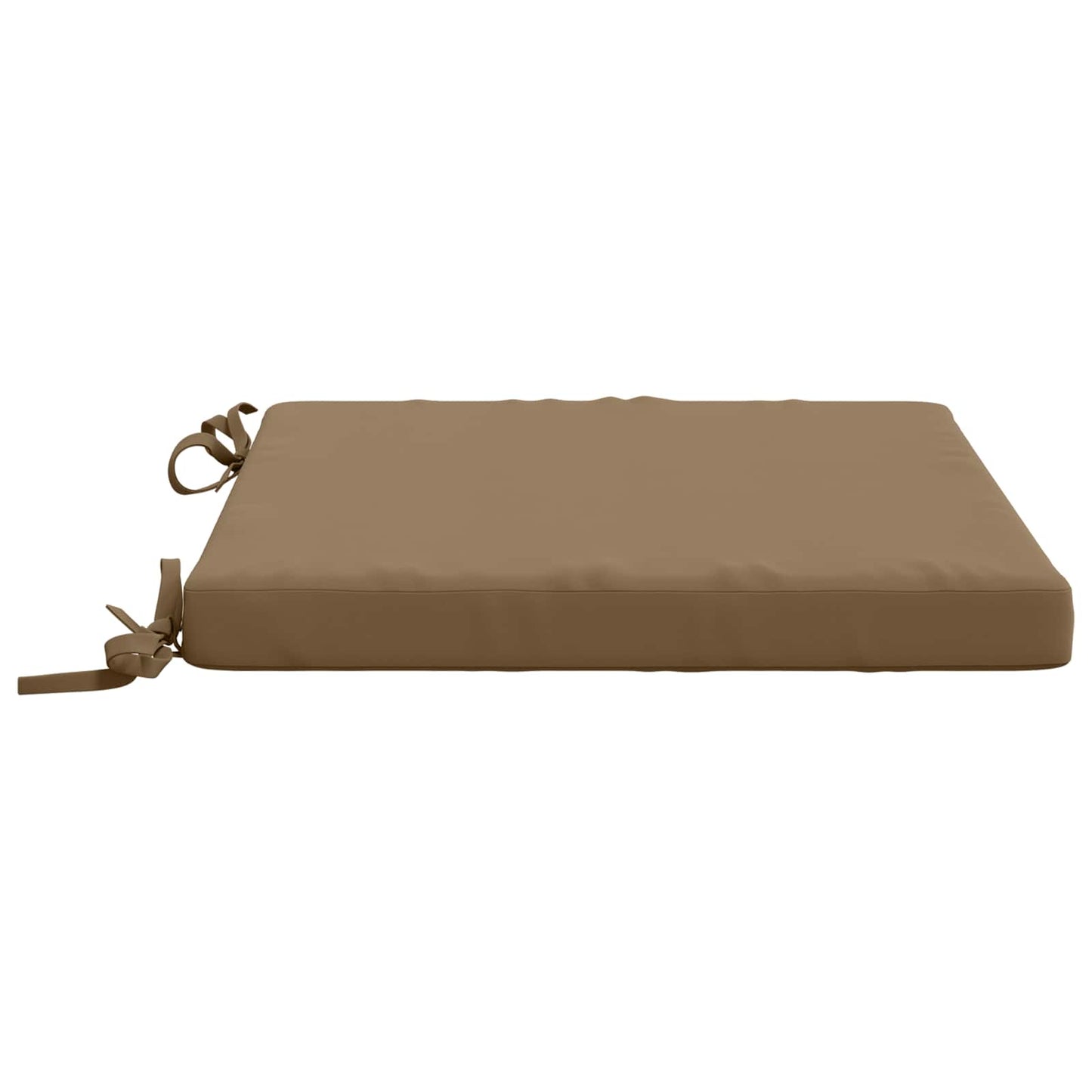 4-Piece Seat Cushions SOEST 4 pcs 100% Polyester Taupe