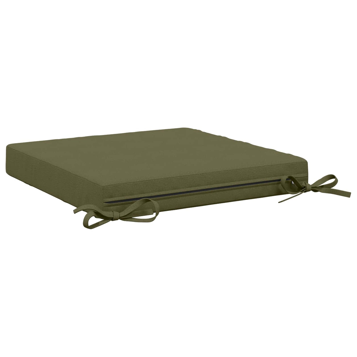4-Piece Seat Cushions SOEST 4 pcs 100% Polyester Olive Green