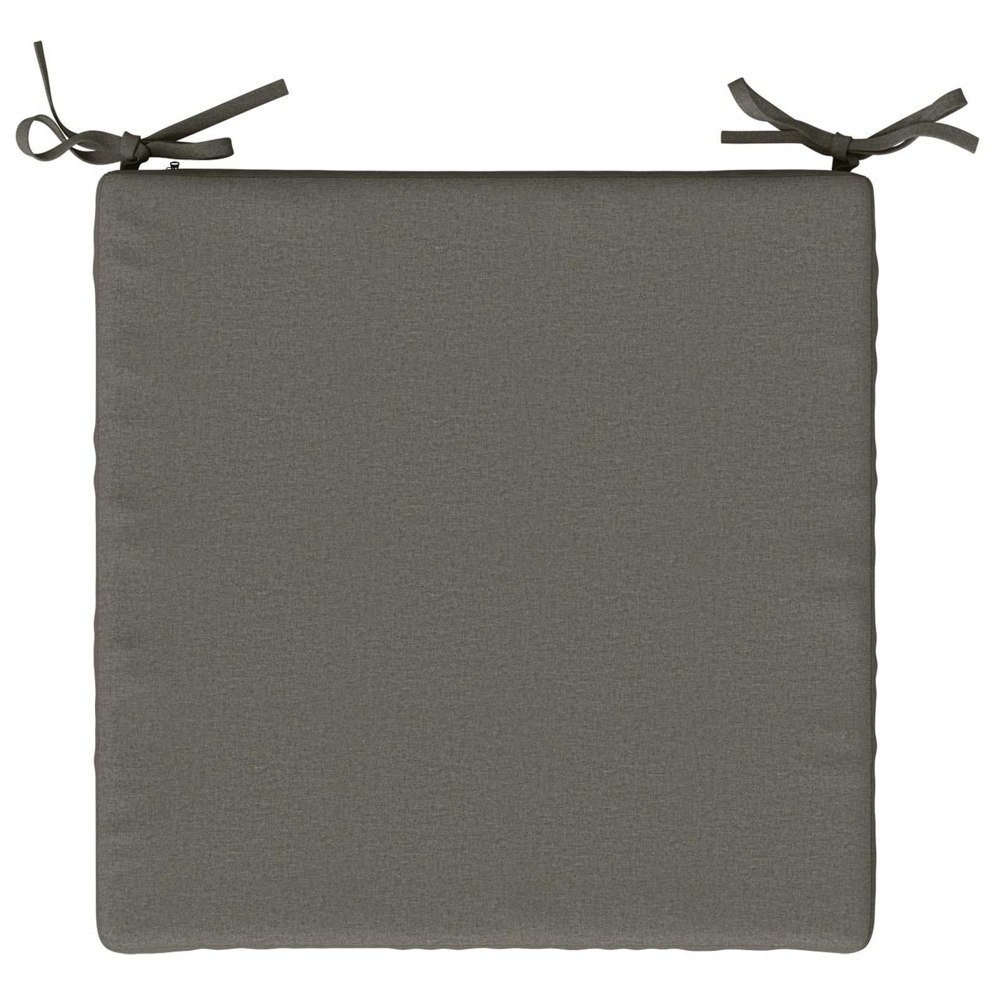 4-Piece Seat Cushions SOEST 4 pcs 100% Polyester Grey