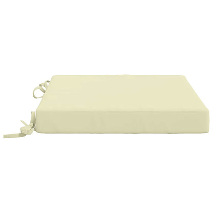 4-Piece Seat Cushions SOEST 4 pcs 100% Polyester Cream