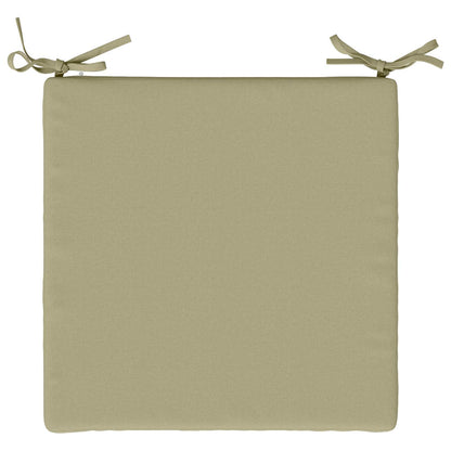 4-Piece Seat Cushions SOEST 4 pcs 100% Polyester Light Green