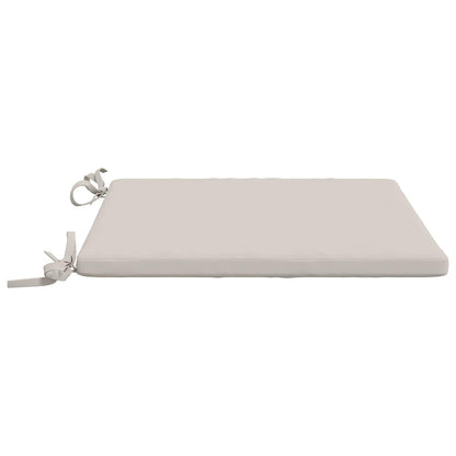 4-Piece Seat Cushions SOEST 4 pcs 100% Polyester White