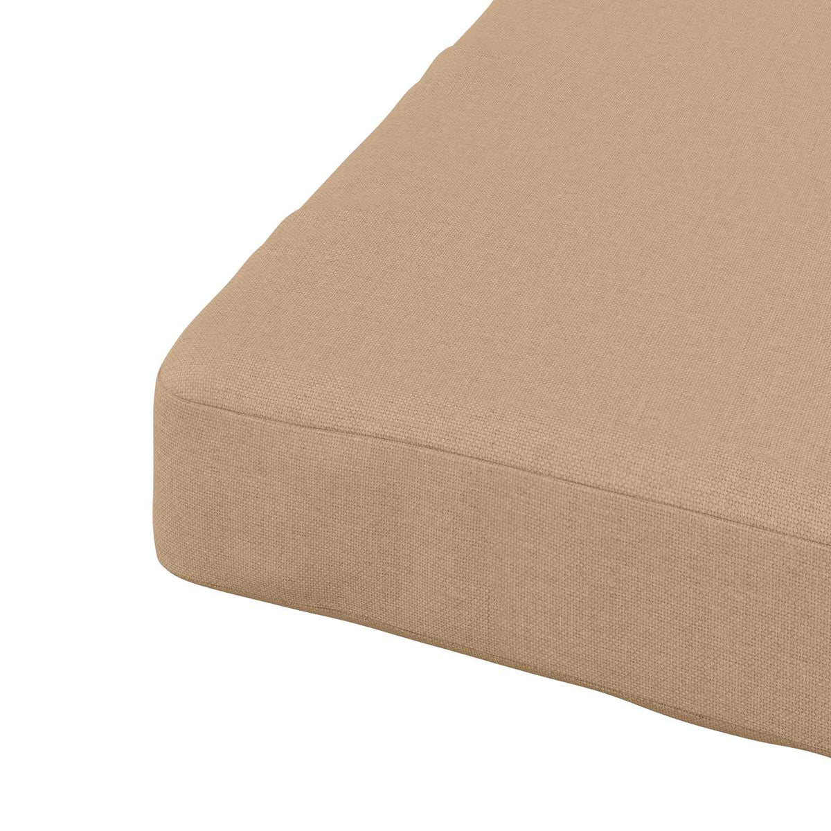 4-Piece Seat Cushions SOEST 4 pcs 100% Polyester Sand