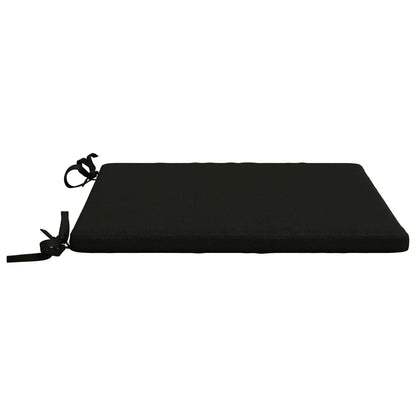 4-Piece Seat Cushions SOEST 4 pcs 100% Polyester Black