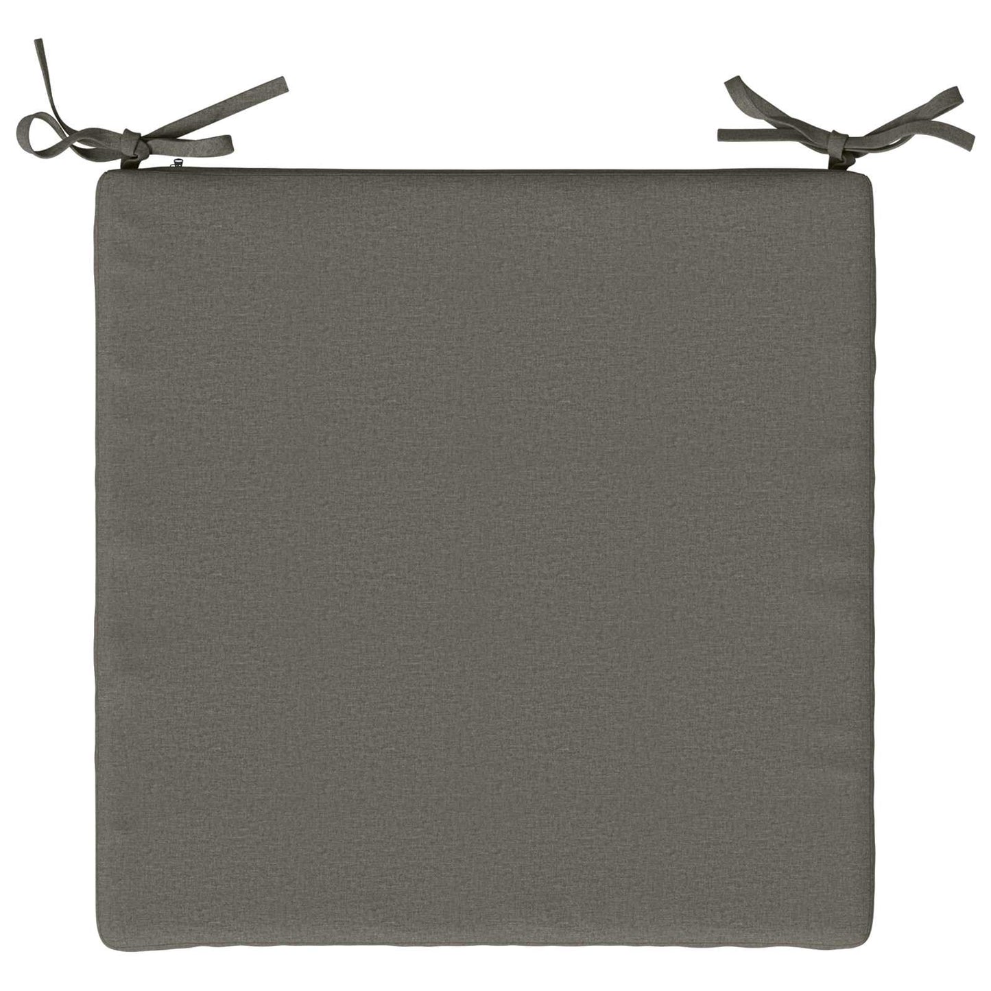 4-Piece Seat Cushions SOEST 4 pcs 100% Polyester Grey