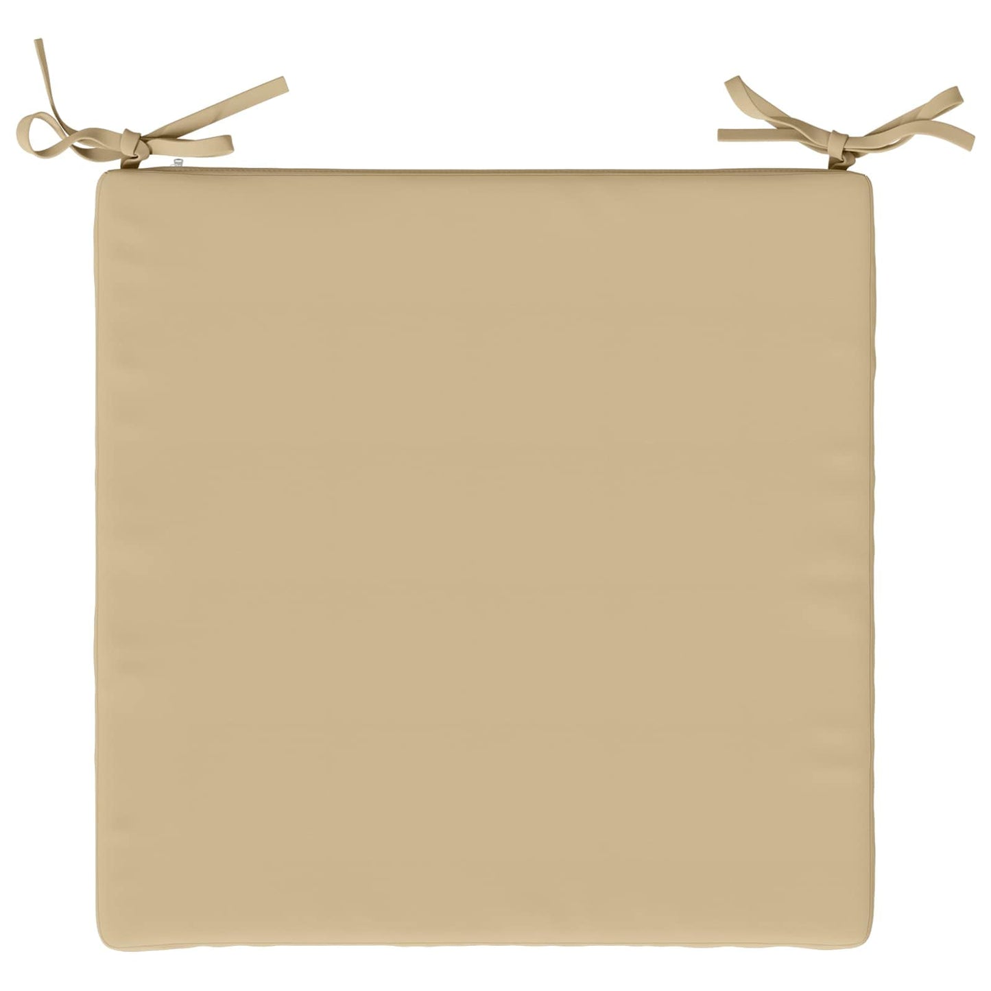 4-Piece Seat Cushions SOEST 4 pcs 100% Polyester Beige
