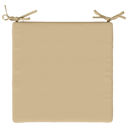 4-Piece Seat Cushions SOEST 4 pcs 100% Polyester Beige