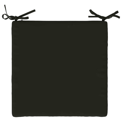 4-Piece Seat Cushions SOEST 4 pcs 100% Polyester Black