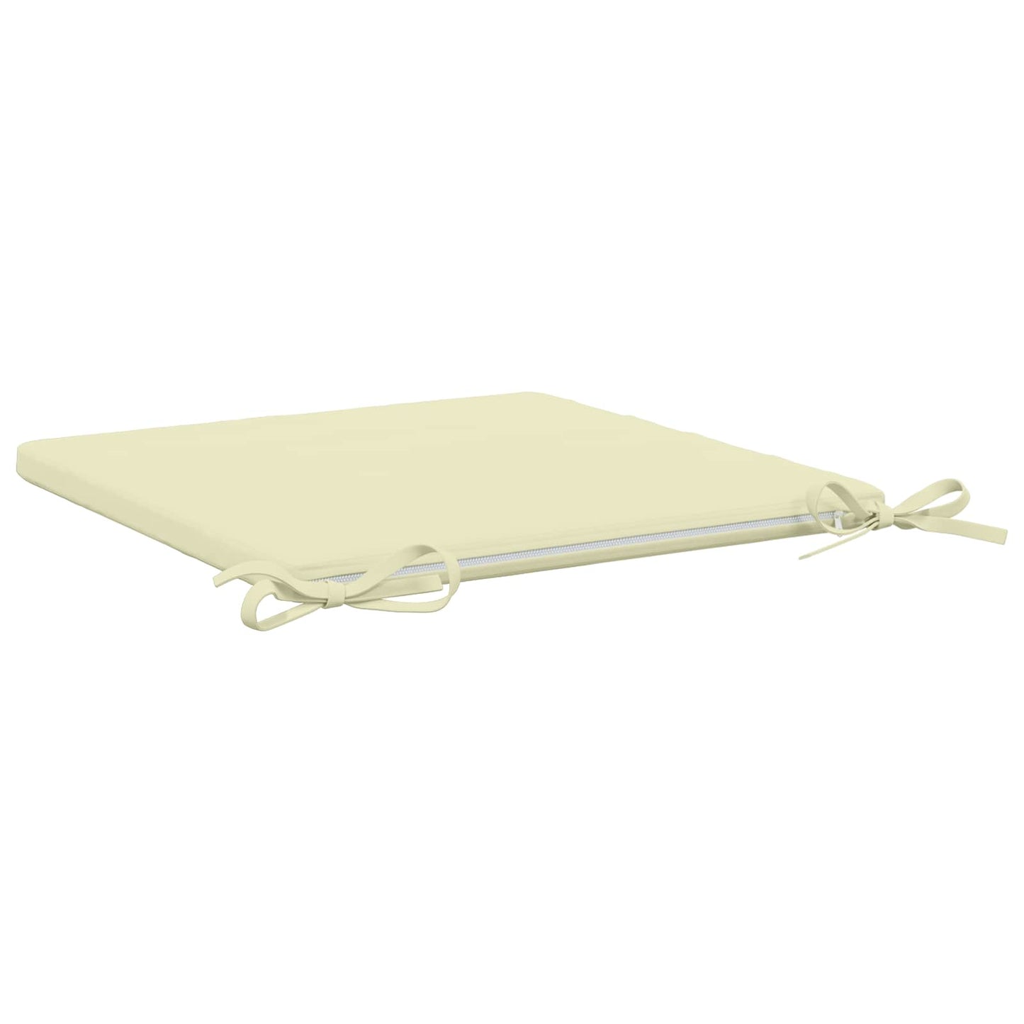 4-Piece Seat Cushions SOEST 4 pcs 100% Polyester Cream