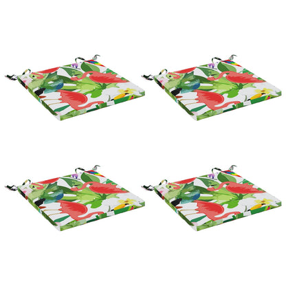 4-Piece Seat Cushions SOEST 4 pcs 100% Polyester Multicolour