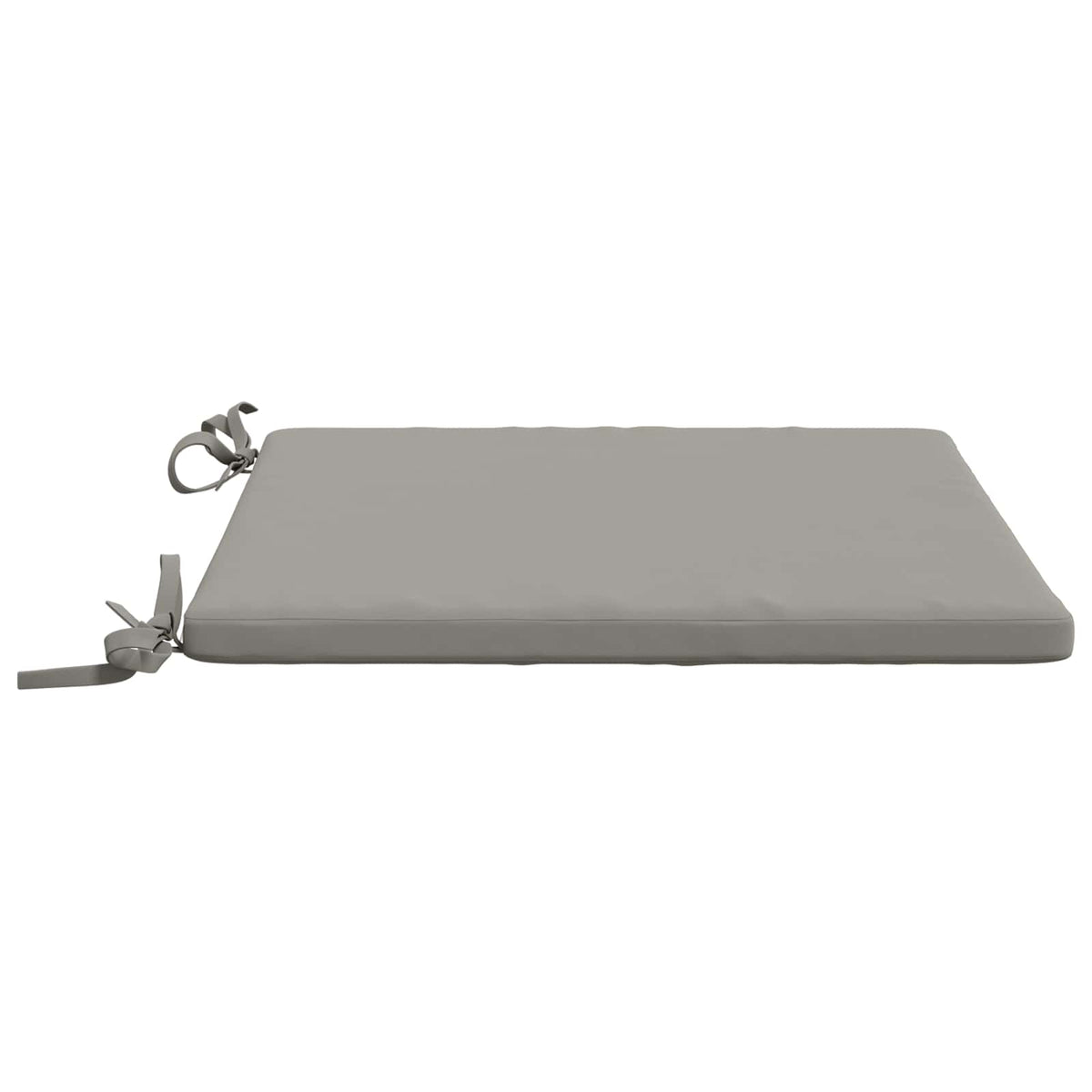 4-Piece Seat Cushions SOEST 4 pcs 100% Polyester Grey