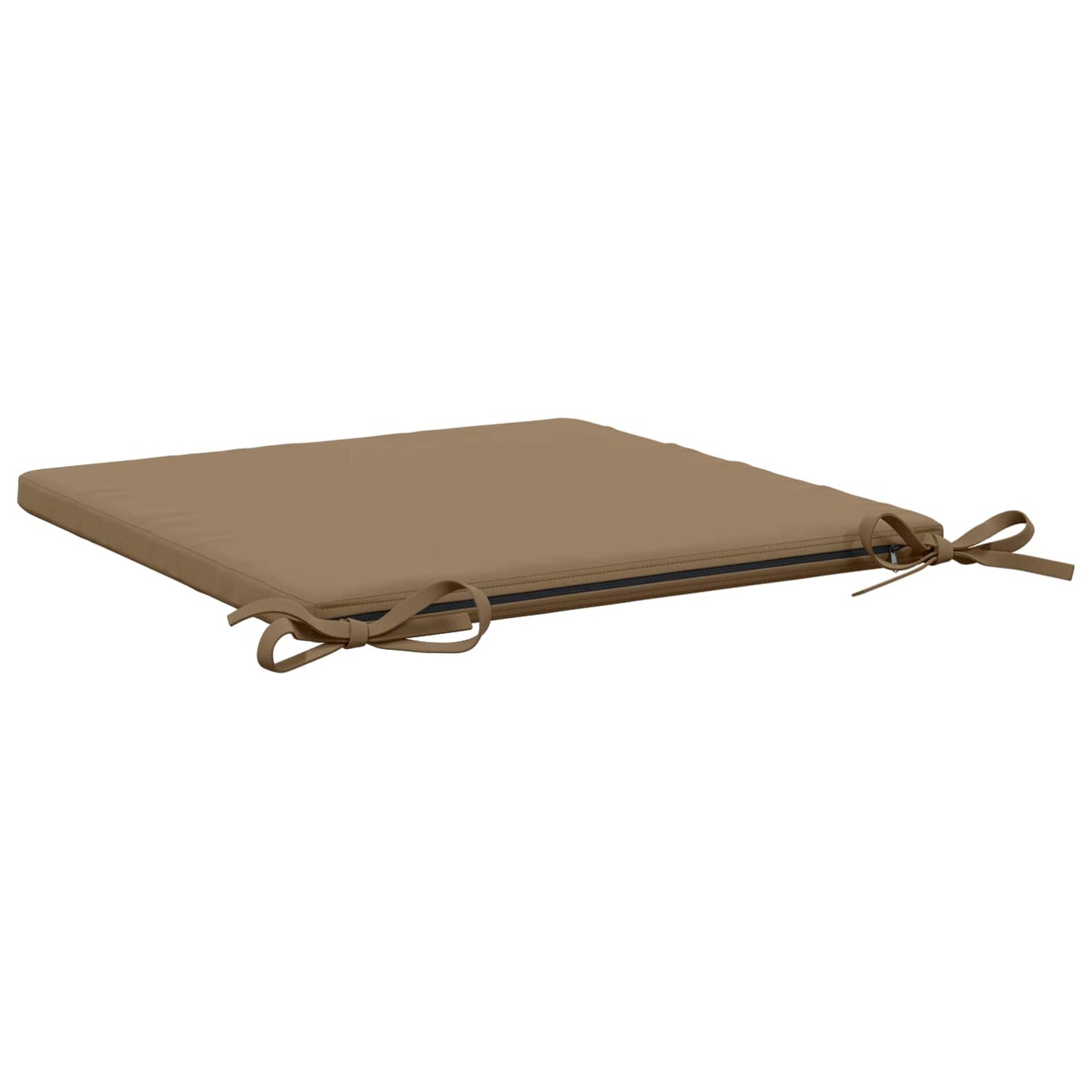 4-Piece Seat Cushions SOEST 4 pcs 100% Polyester Taupe