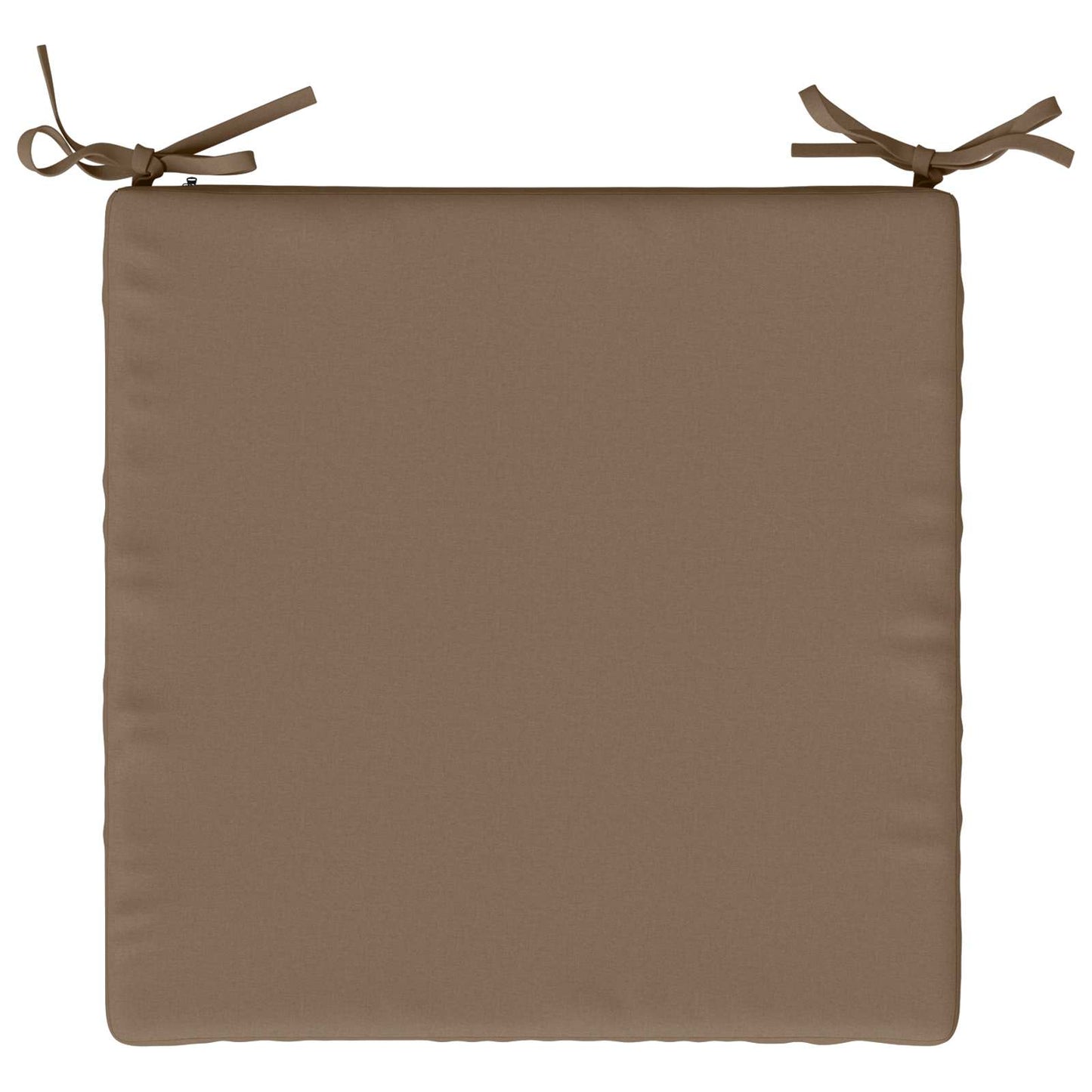 4-Piece Seat Cushions SOEST 4 pcs 100% Polyester Taupe