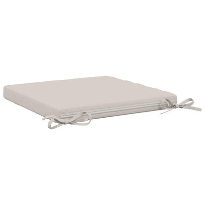 4-Piece Seat Cushions SOEST 4 pcs 100% Polyester White