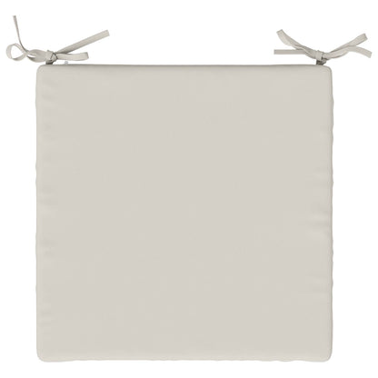 4-Piece Seat Cushions SOEST 4 pcs 100% Polyester White