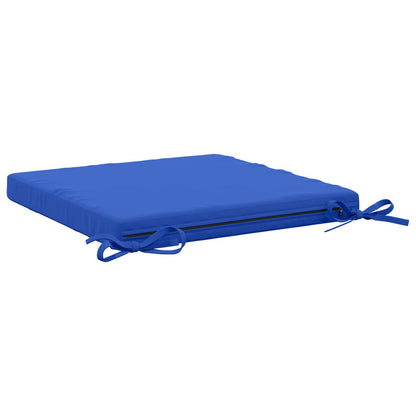 4-Piece Seat Cushions SOEST 4 pcs 100% Polyester Royal Blue