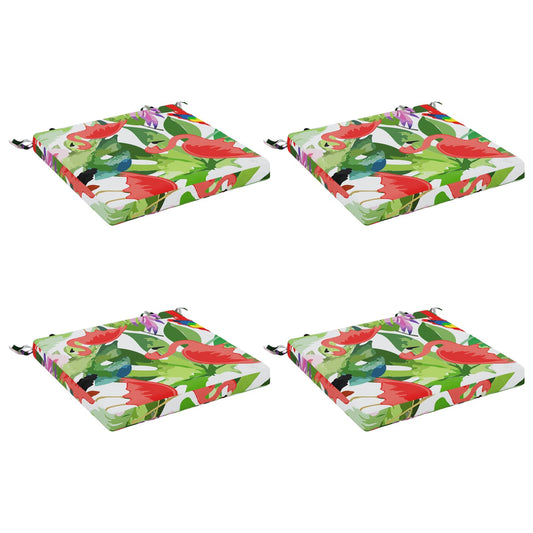 4-Piece Seat Cushions SOEST 4 pcs 100% Polyester Multicolour