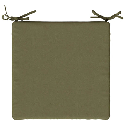 4-Piece Seat Cushions SOEST 4 pcs 100% Polyester Olive Green