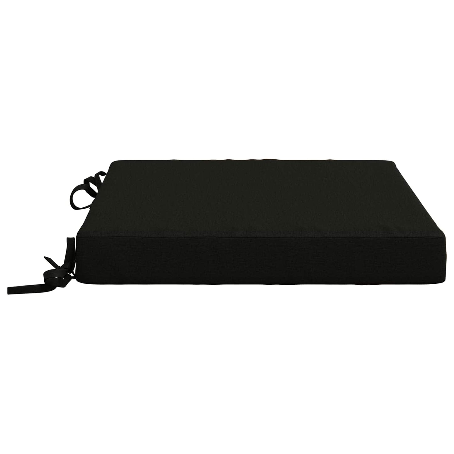 4-Piece Seat Cushions SOEST 4 pcs 100% Polyester Black
