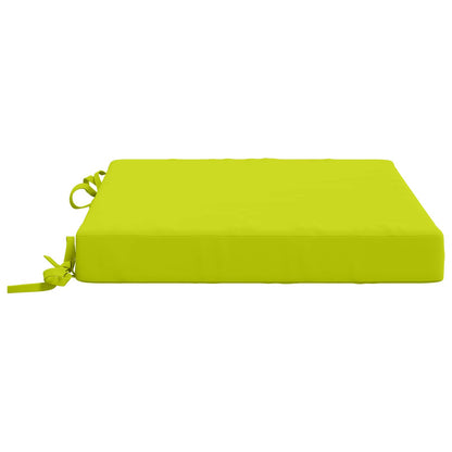 4-Piece Seat Cushions SOEST 4 pcs 100% Polyester Bright Green