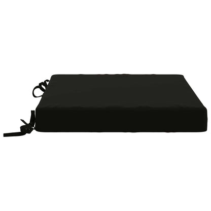 4-Piece Seat Cushions SOEST 4 pcs 100% Polyester Black