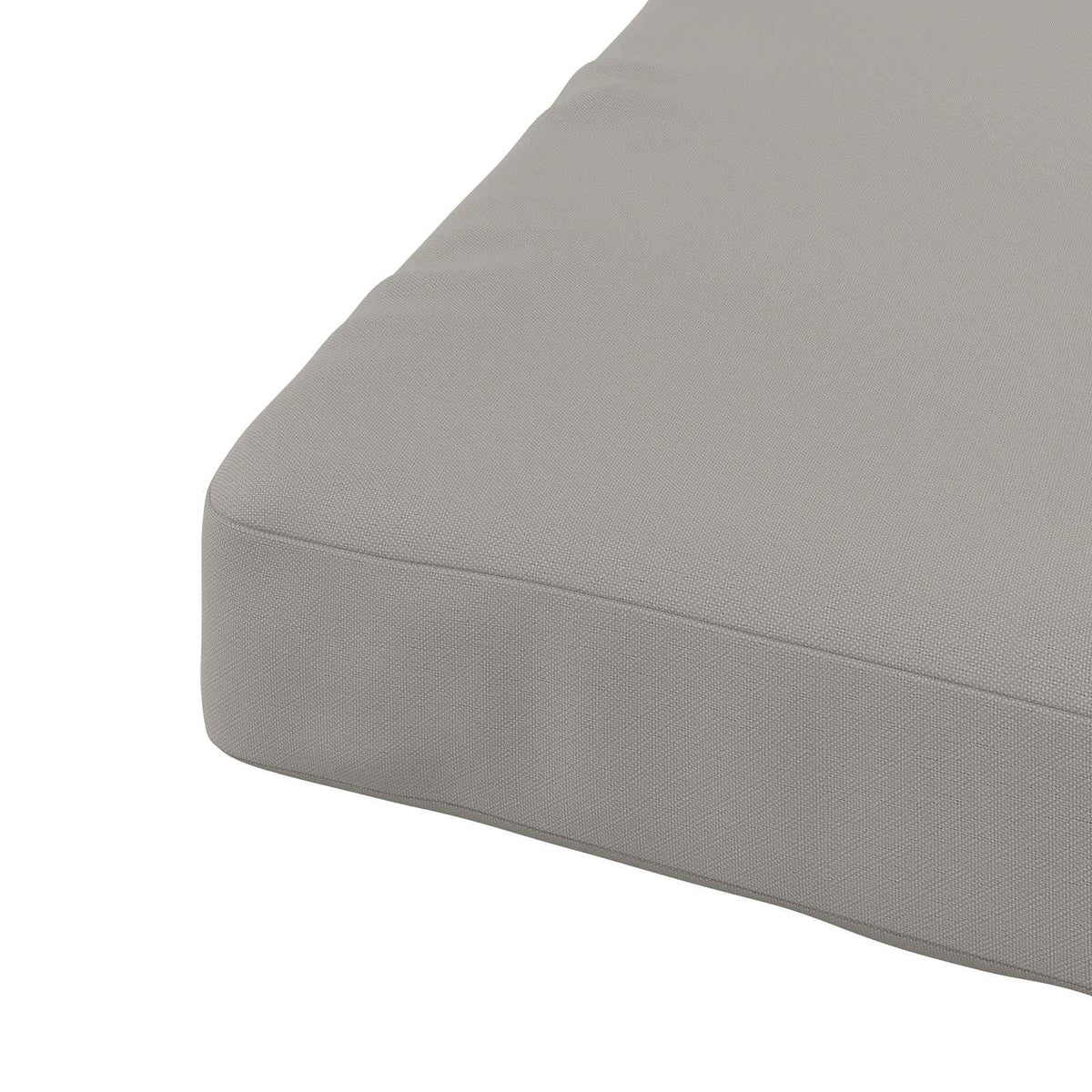 4-Piece Seat Cushions SOEST 4 pcs 100% Polyester Grey