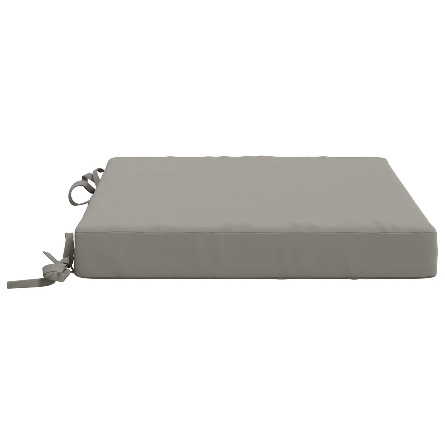 4-Piece Seat Cushions SOEST 4 pcs 100% Polyester Grey