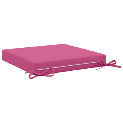 4-Piece Seat Cushions SOEST 4 pcs 100% Polyester Pink