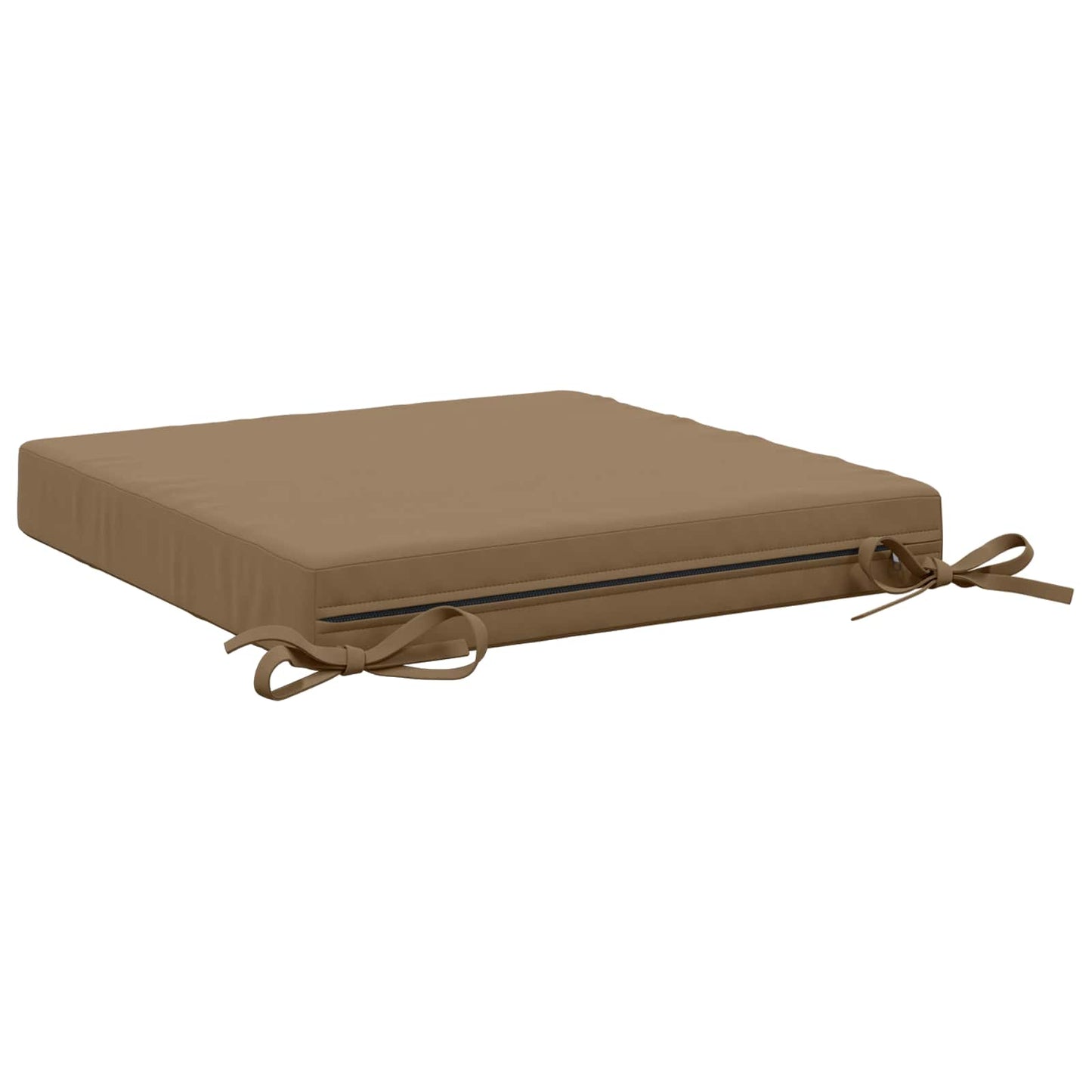 4-Piece Seat Cushions SOEST 4 pcs 100% Polyester Taupe