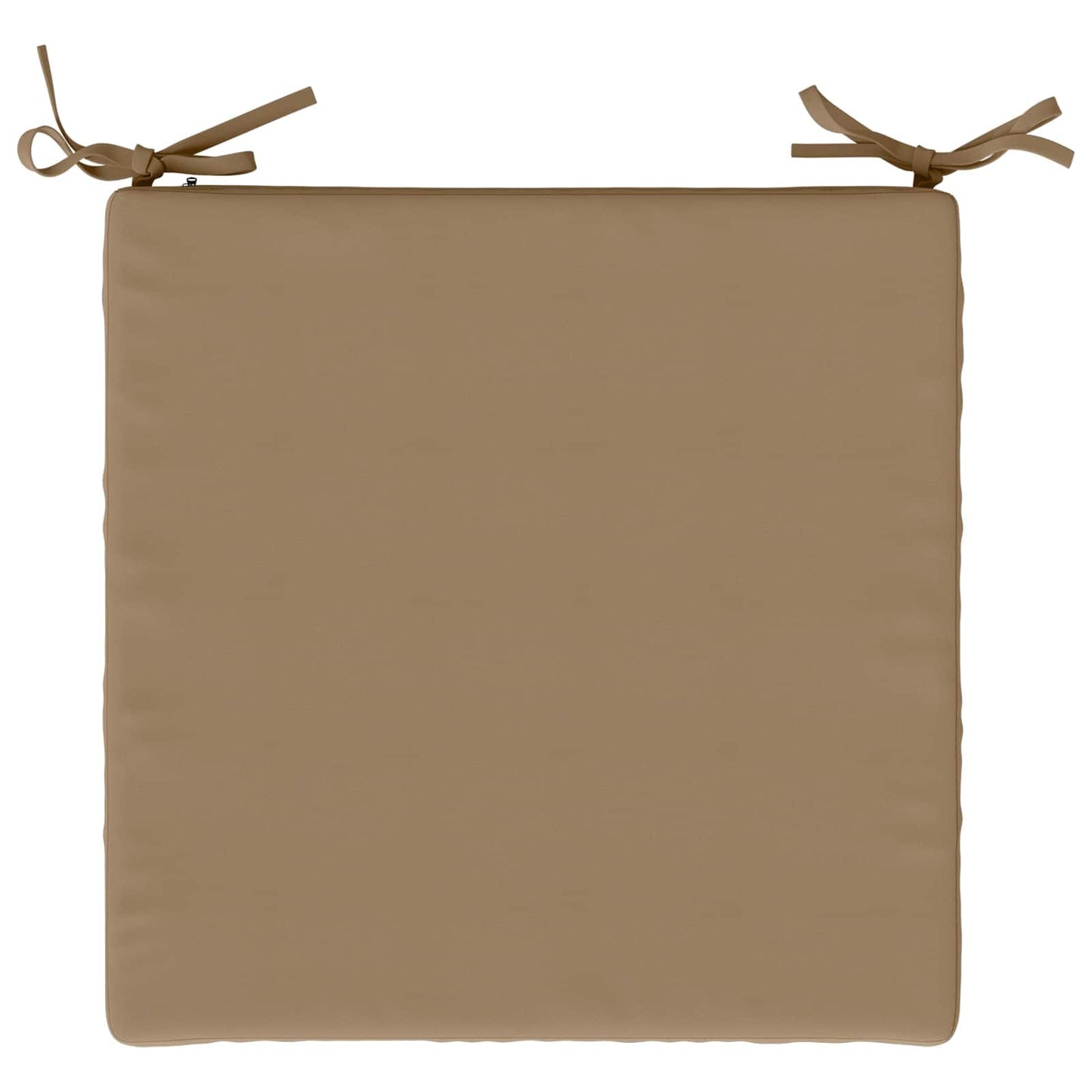 4-Piece Seat Cushions SOEST 4 pcs 100% Polyester Taupe