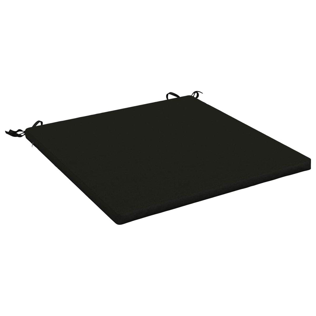 1-Piece Seat Cushion SOEST 100% Polyester Black 60 x 60 x 3 cm