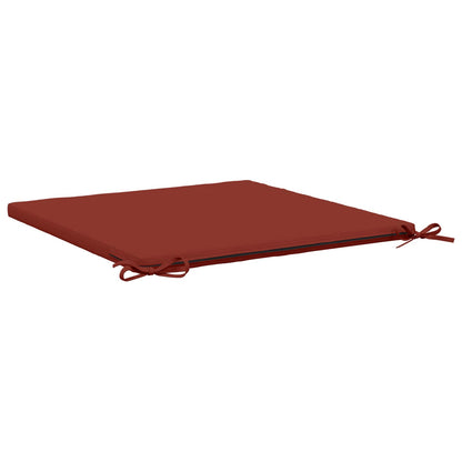 4-Piece Seat Cushions SOEST 4 pcs 100% Polyester Red