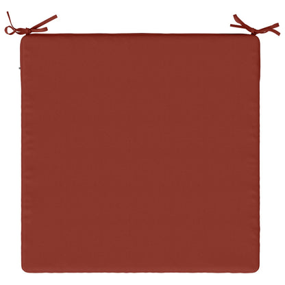 4-Piece Seat Cushions SOEST 4 pcs 100% Polyester Red