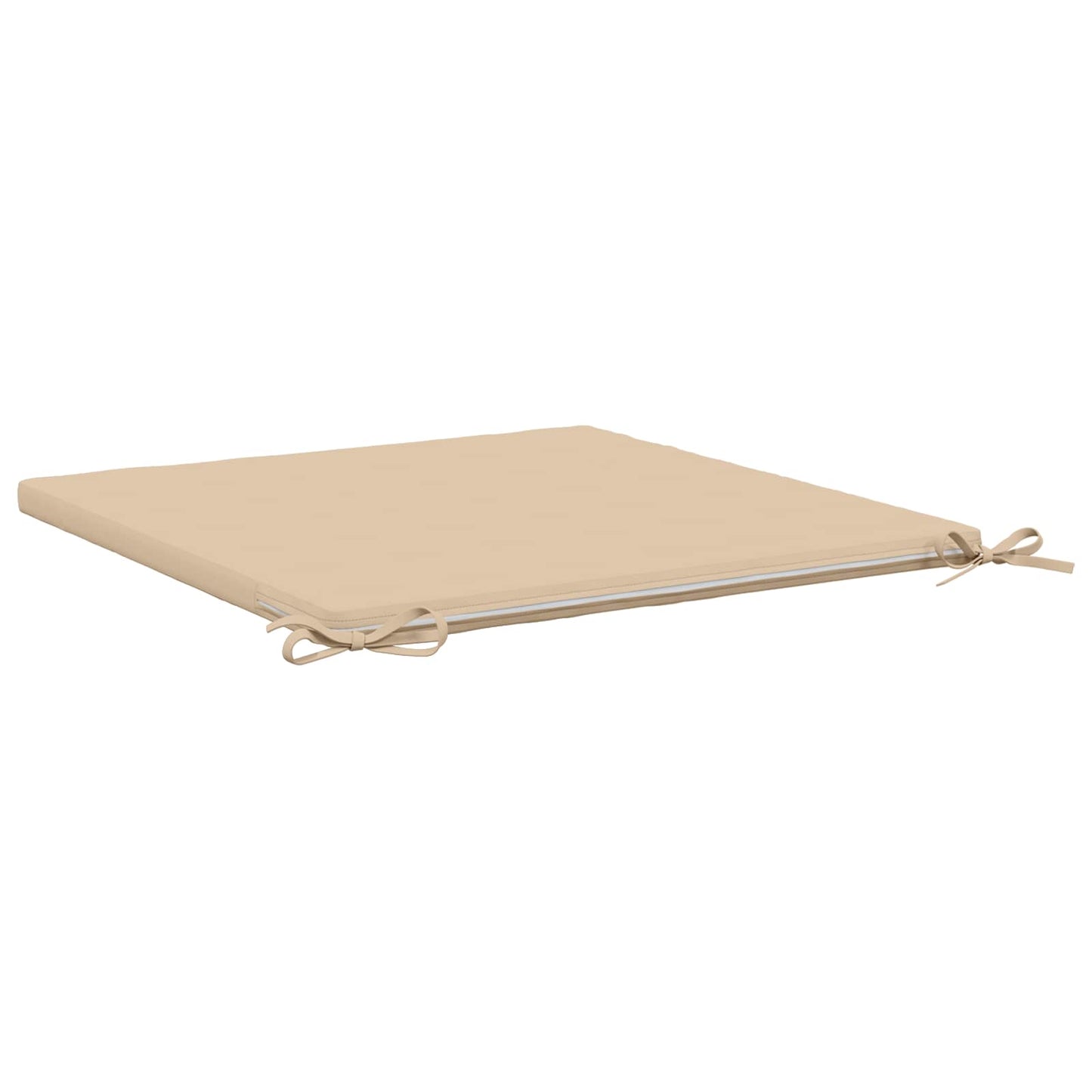 4-Piece Seat Cushions SOEST 4 pcs 100% Polyester Cream