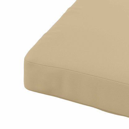1-Piece Seat Cushion SOEST 100% Polyester Beige 60 x 60 x 3 cm