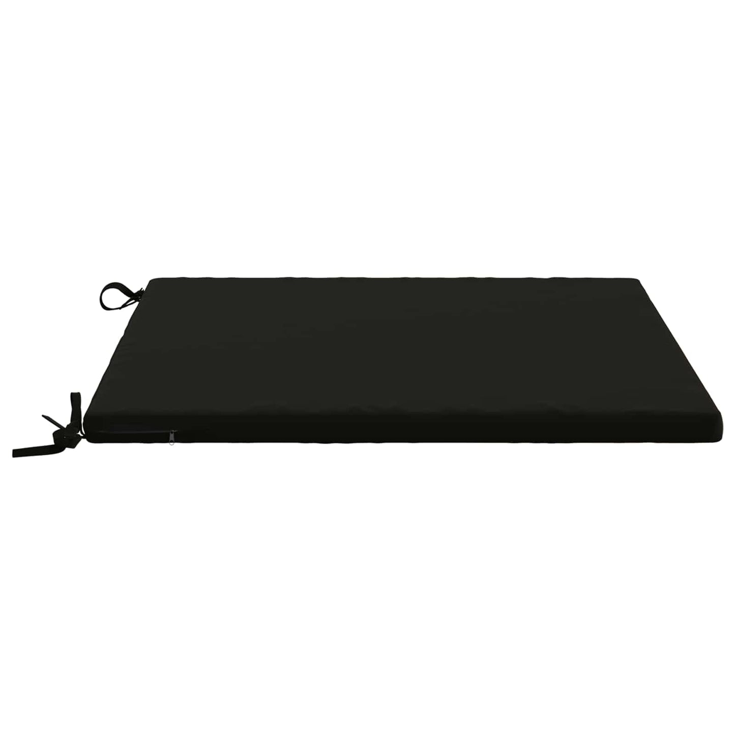 1-Piece Seat Cushion SOEST 100% Polyester Black 60 x 60 x 3 cm