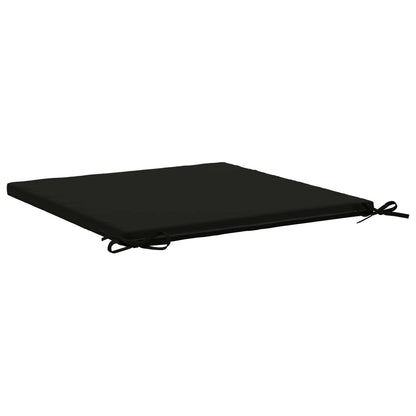 4-Piece Seat Cushions SOEST 4 pcs 100% Polyester Black