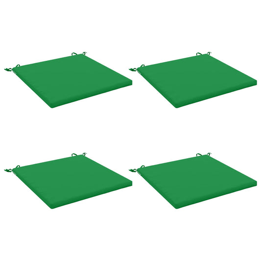 4-Piece Seat Cushions SOEST 4 pcs 100% Polyester Green