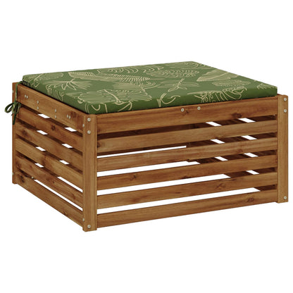 1-Piece Seat Cushion SOEST 100% Polyester Leaf Design