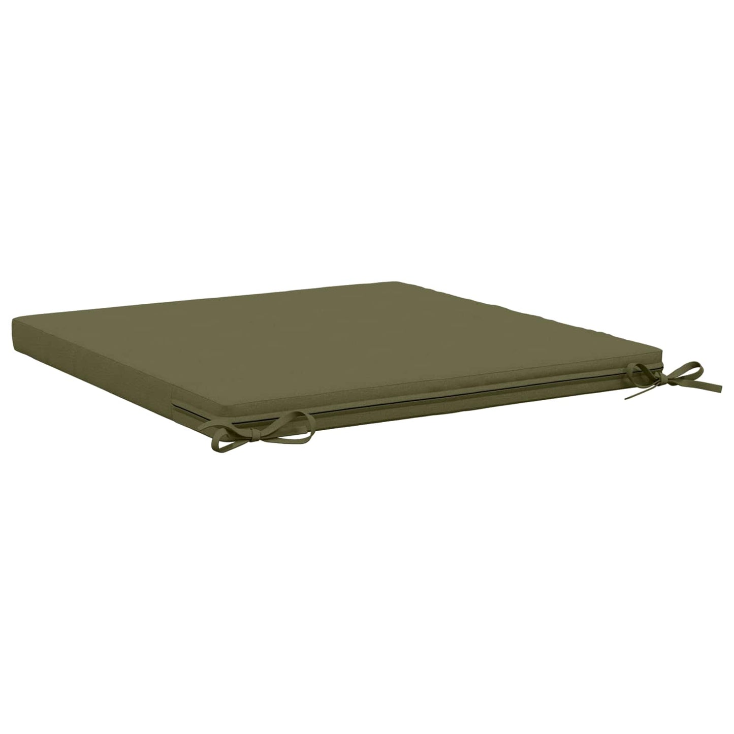 4-Piece Seat Cushions SOEST 4 pcs 100% Polyester Olive Green