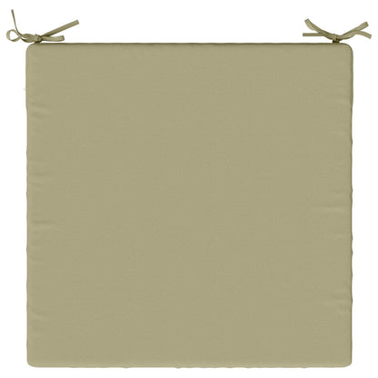 4-Piece Seat Cushions SOEST 4 pcs 100% Polyester Light Green
