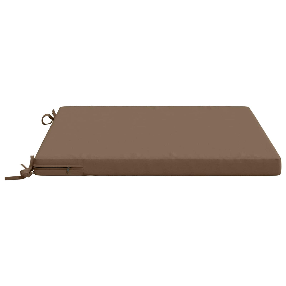 4-Piece Seat Cushions SOEST 4 pcs 100% Polyester Taupe