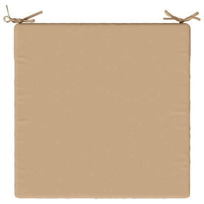4-Piece Seat Cushions SOEST 4 pcs 100% Polyester Sand