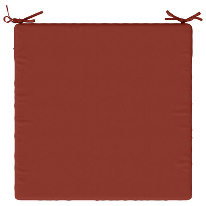 1-Piece Seat Cushion SOEST 100% Polyester Red 60 x 60 x 5 cm