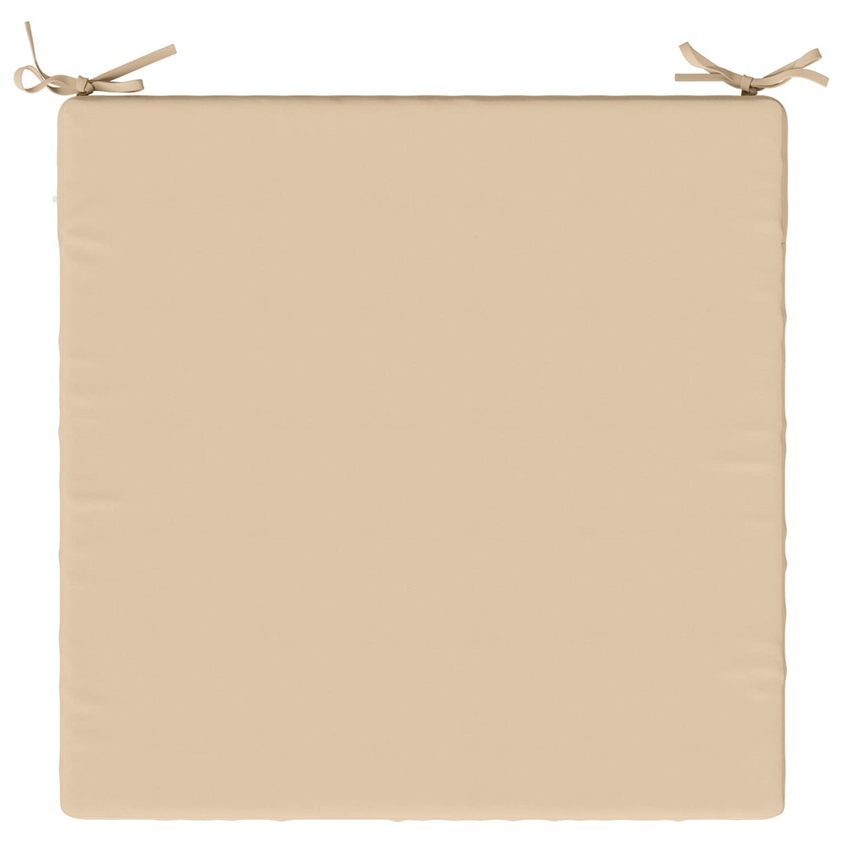 1-Piece Seat Cushion SOEST 100% Polyester Cream 60 x 60 x 5 cm