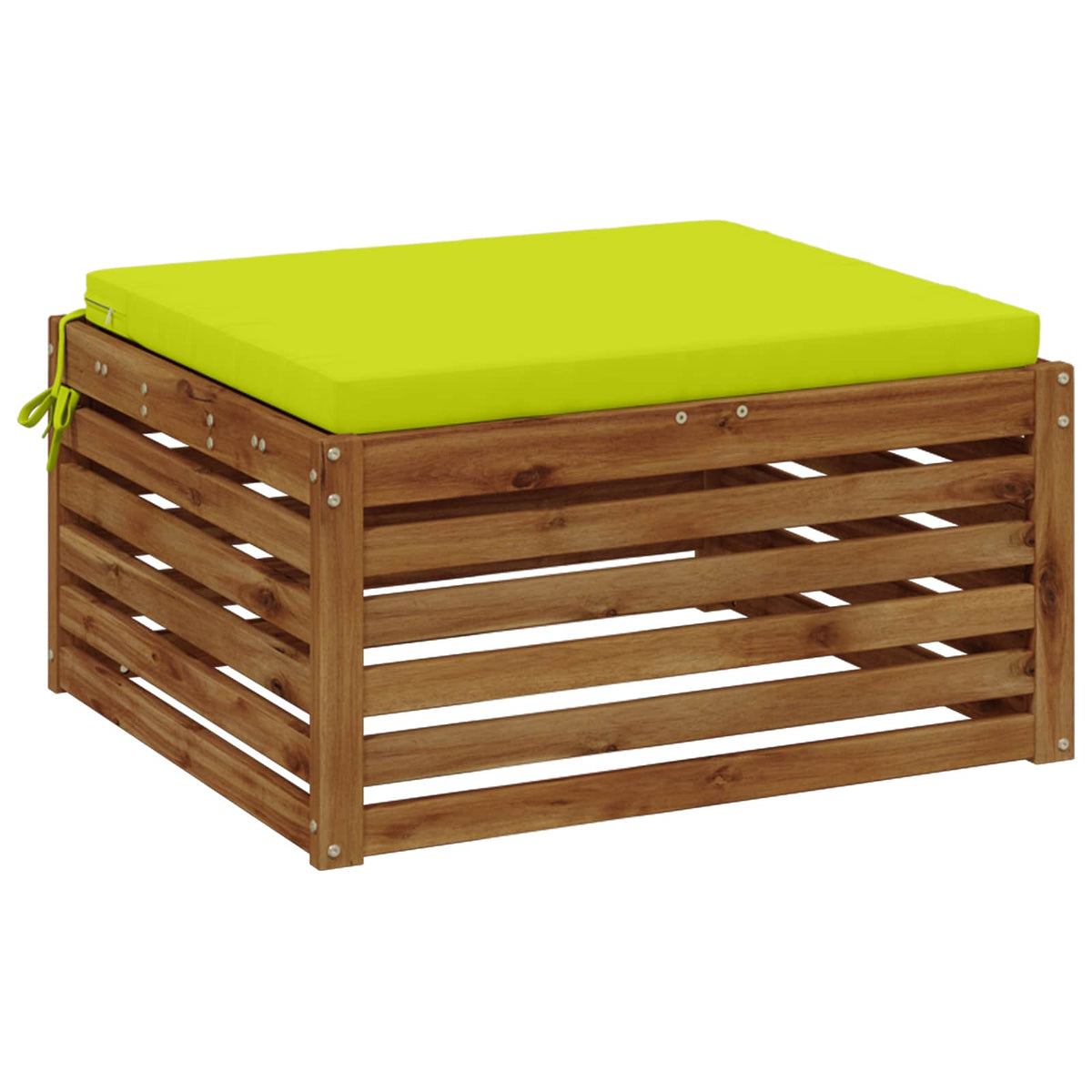1-Piece Seat Cushion SOEST 100% Polyester Bright Green