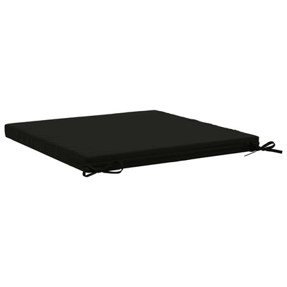 4-Piece Seat Cushions SOEST 4 pcs 100% Polyester Black