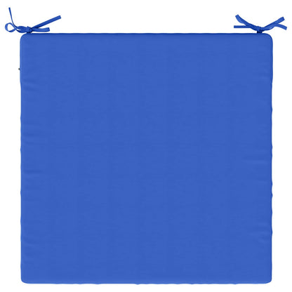 4-Piece Seat Cushions SOEST 4 pcs 100% Polyester Royal Blue