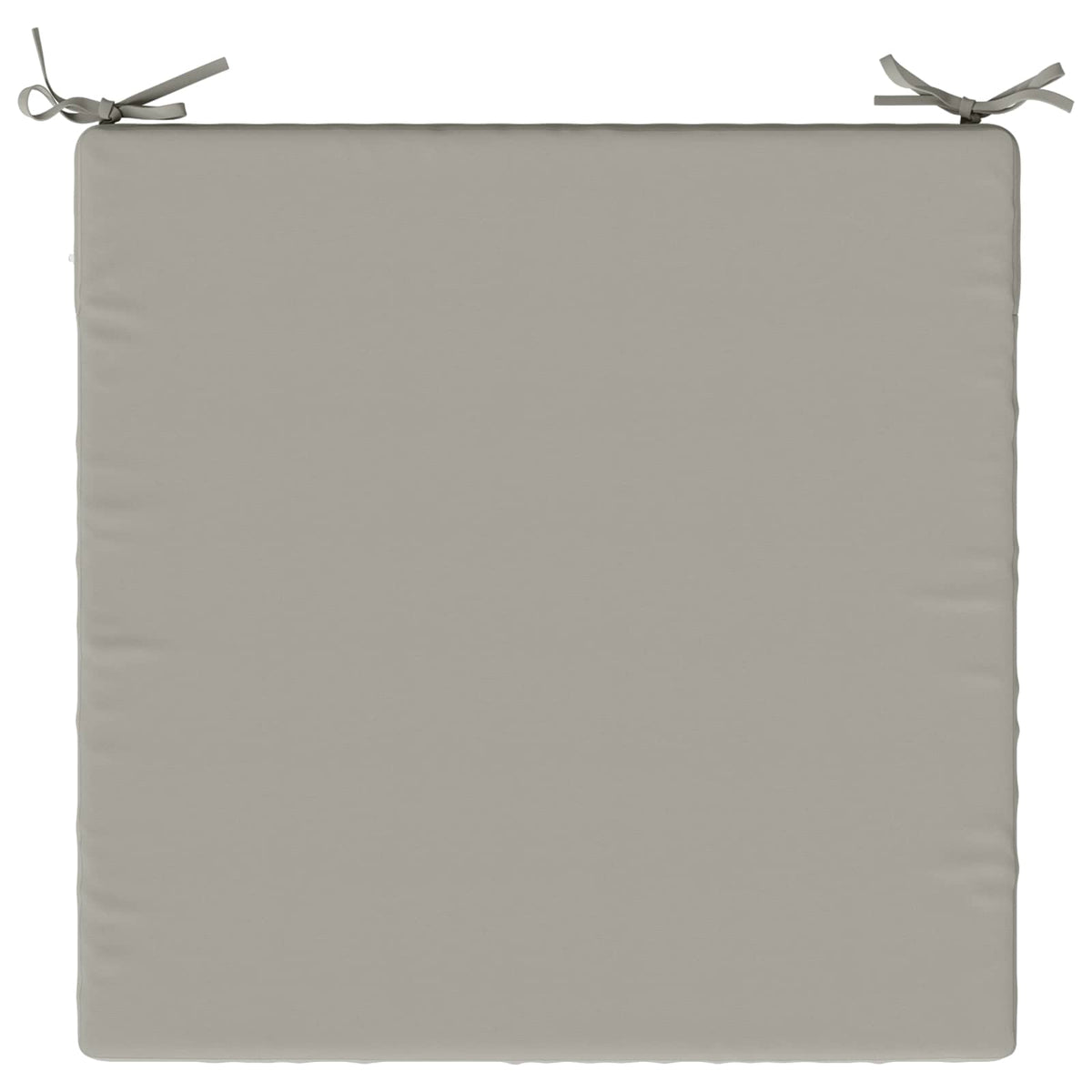 4-Piece Seat Cushions SOEST 4 pcs 100% Polyester Grey