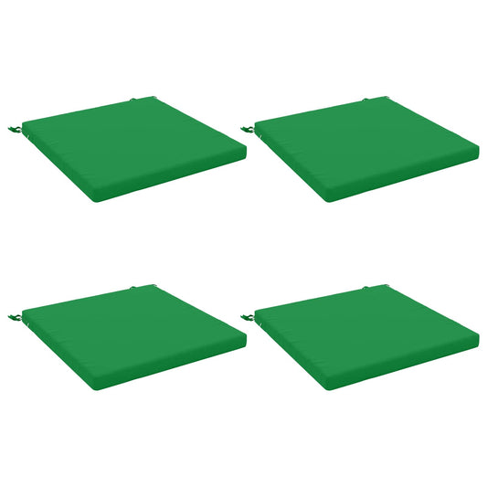 4-Piece Seat Cushions SOEST 4 pcs 100% Polyester Green